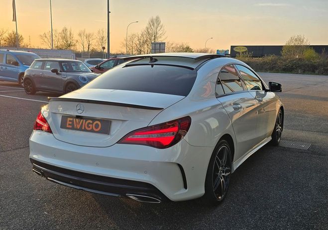 Mercedes Classe CLA Classe coupe 180 122ch fascination amg l Blanc de 2017