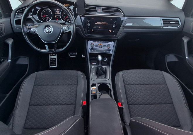 Volkswagen Touran 1.5 tsi 150ch evo connect dsg7 7 places- Blanc de 2019