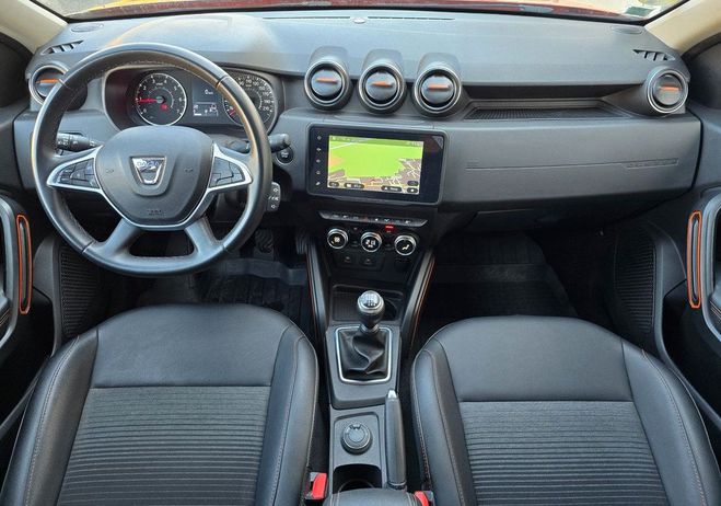 Dacia Duster 1.5 bluedci 115ch extreme 4x4-attelage Orange de 2022