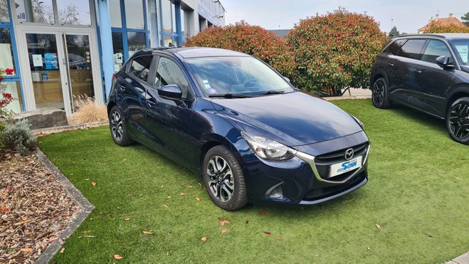 Mazda 2 1.5 SKYACTIV-G 90 DYNAMIQUE Bleu F de 2017