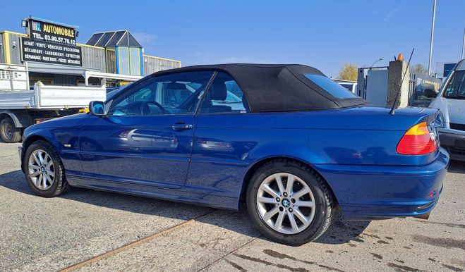 BMW Serie 3 (E46) CABRIOLET 318CI 143 CV BLEU de 2002