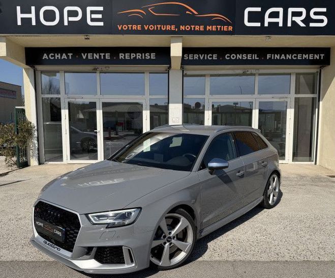 Audi RS3 SPORTBACK 2.5 TFSI 400CH QUATTRO S TRONI Gris de 2020
