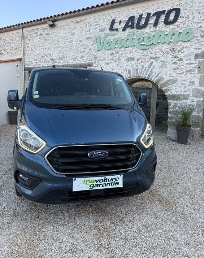 Ford Custom 24 158 HT TRANSIT Cabine Approfondie L2H Bleu de 2021