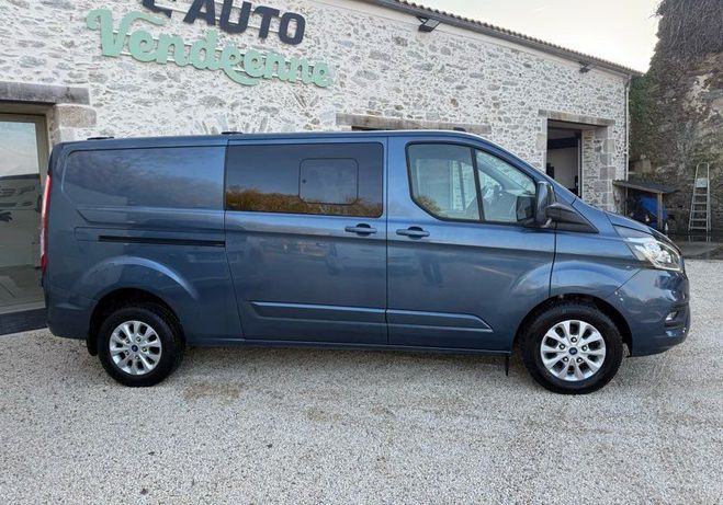 Ford Custom 24 158 HT TRANSIT Cabine Approfondie L2H Bleu de 2021