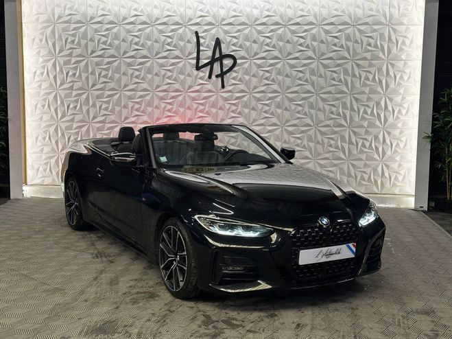 BMW Serie 4 Cabriolet II (G23) 420iA 184ch M Sport NOIR de 2022