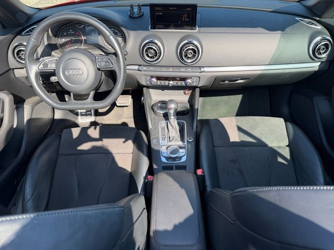 Audi A3 CABRIOLET 2.0 TDI 150 Ambition Luxe S tr Rouge de 2014