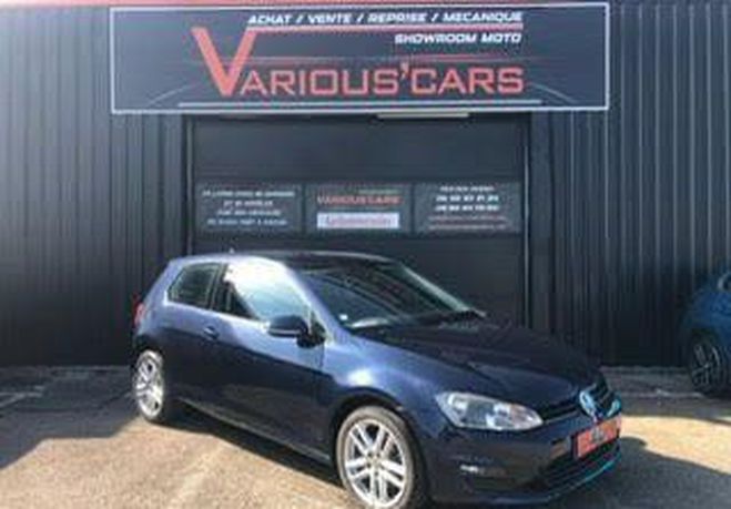 Volkswagen Golf VII 1.6 TDI 110CH BLUEMOTION FAP CONFORT Bleu de 2016