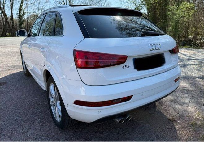 Audi Q3 Tdi 120cv S-Line   Toit ouvrant Origine  Blanc de 2017