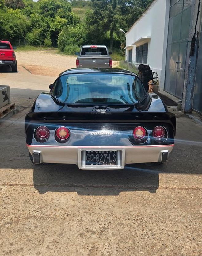 Chevrolet Corvette C3 Noir de 1978