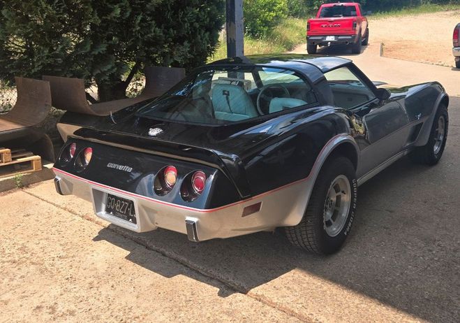 Chevrolet Corvette C3 Noir de 1978