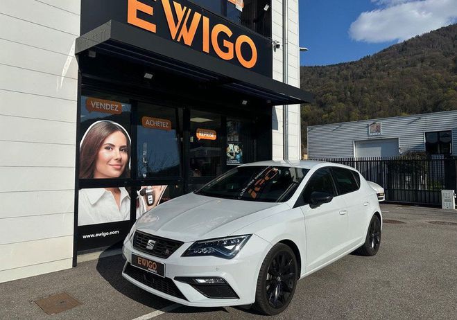 Seat Leon 1.5l tsi 150ch fr apple carplay camera d Blanc de 2020