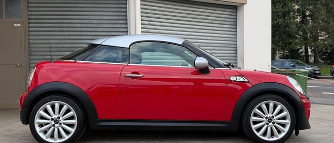Mini One coupe 1.6 185 cooper s + pack hiver rada Rouge de 2013