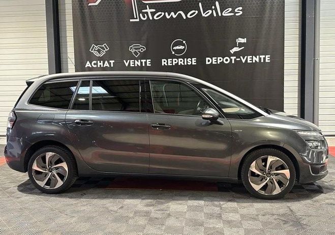 Citroen C4 Picasso Grand BlueHDi 150ch Exclusive S&S EAT6 Gris de 2016
