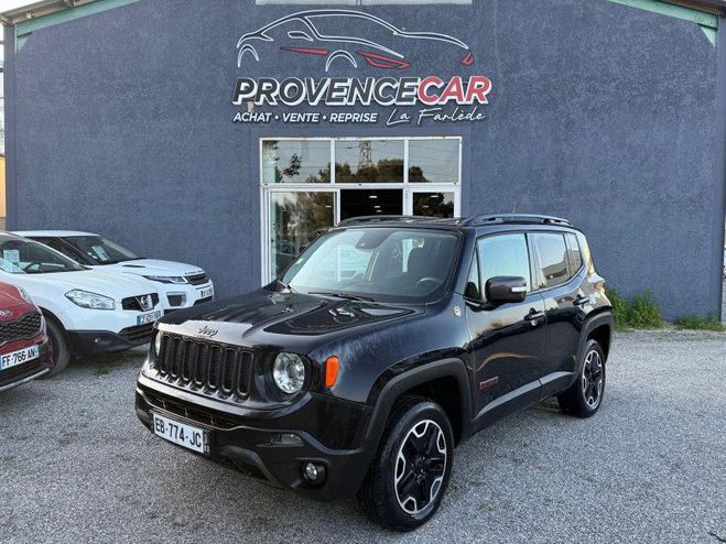 Jeep Renegade 2.0 MultiJet S&S 170ch Trailhawk 4x4 BVA Noir de 2016