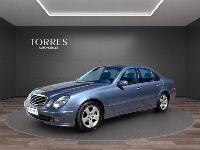 Mercedes Classe E 240 2.6 177ch BVA AVANTGARDE BLEU de 2003