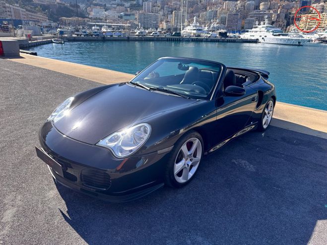 Porsche 911 (996) (2) CABRIOLET 3.6 TURBO Noir de 2004