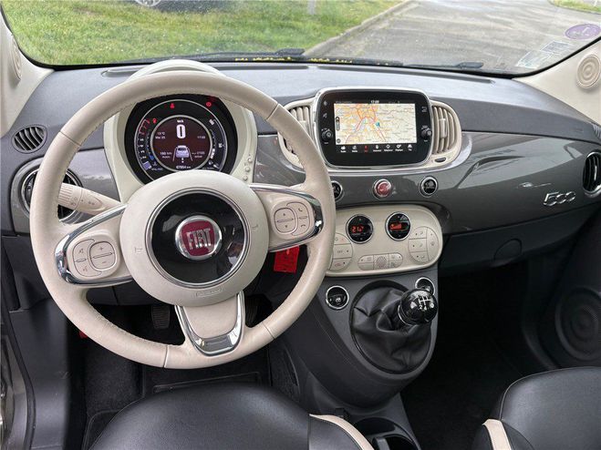 Fiat 500 SERIE 4 1.2 69 CH Club GRISE de 2017
