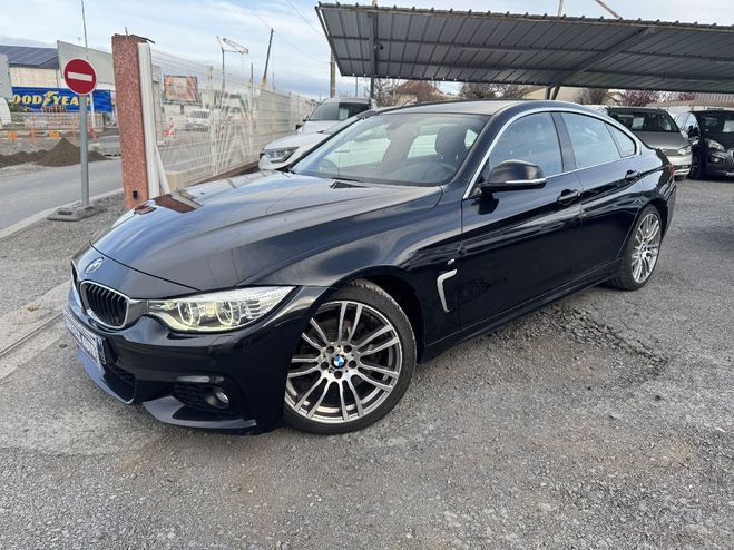 BMW Serie 4 Gran Coupe F36 418d 150 ch M Sport Noir de 2016