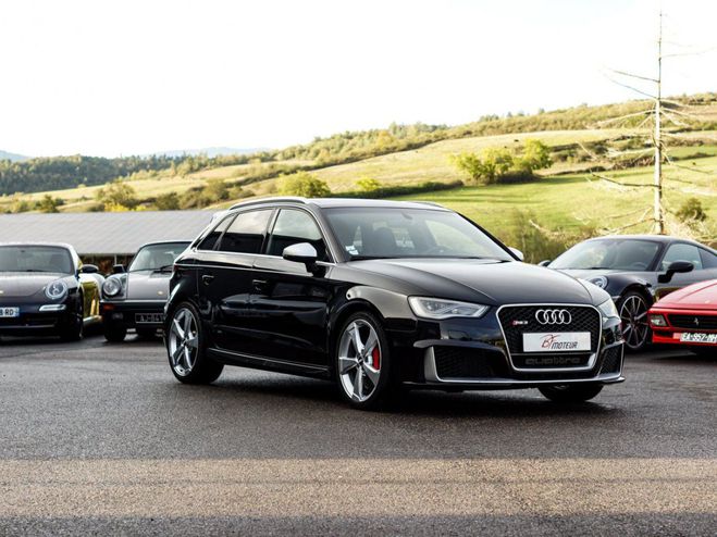 Audi RS3 8V1 Sportback 367ch / S-Tronic / Pano /  Noir de 2016