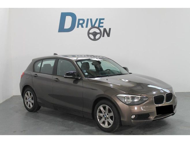 BMW Serie 1 114d BERLINE F20 Lounge PHASE MARRON CLAIR de 2014