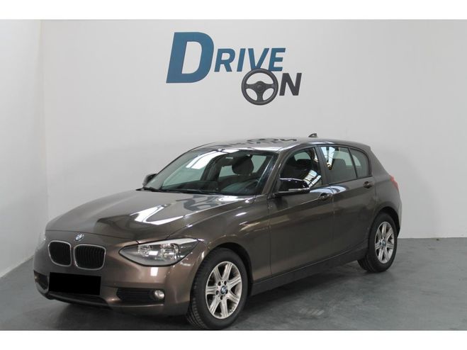 BMW Serie 1 114d BERLINE F20 Lounge PHASE MARRON CLAIR de 2014