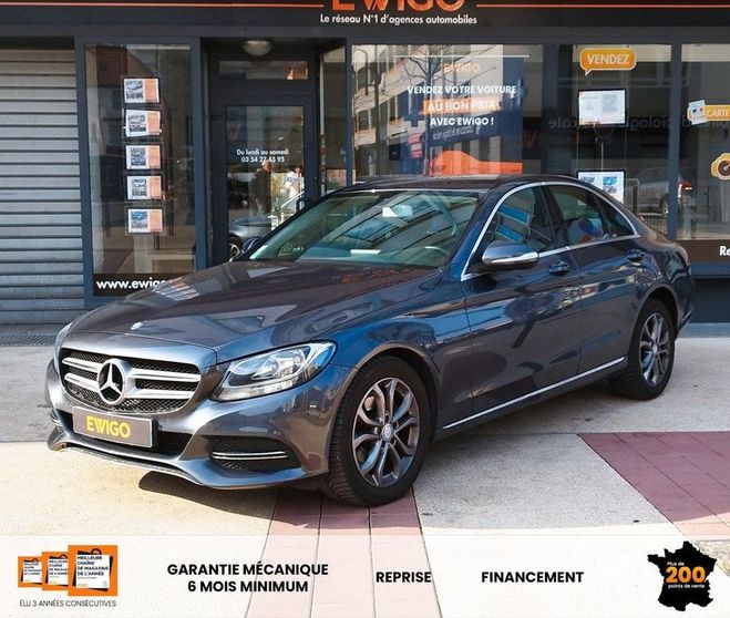 Mercedes Classe C 1.6 180 156ch elegance executive 7g-dct  Gris de 2014