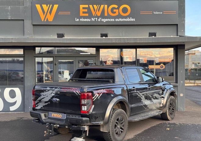 Ford Ranger double cabine 2.0 tdci 213ch raptor bva  Noir de 2021