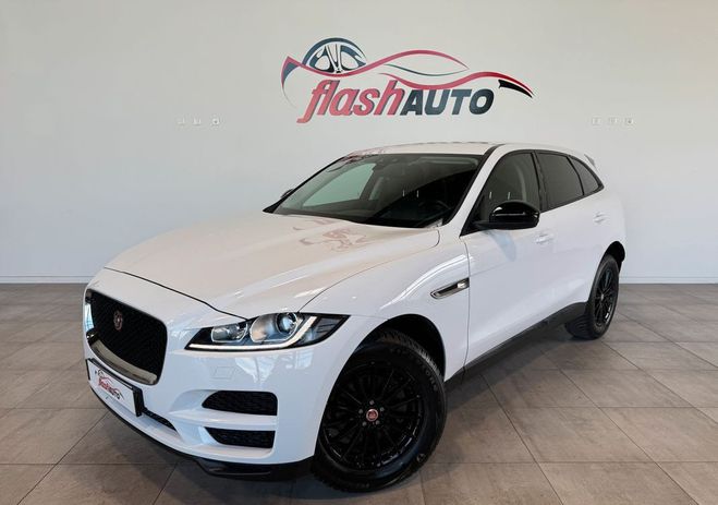 Jaguar F Pace 2.0 D 180cv-BVA-2018 Blanc de 2018
