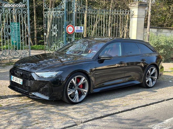 Audi RS6 iv 4.0 tfsi 600 53cv quattro tiptronic 8 Noir de 2020