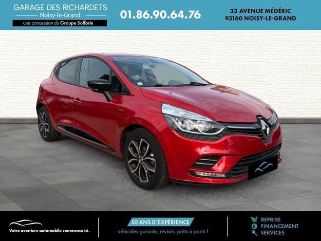 Renault Clio IV TCe 90 Energy Limited Rouge de 2019