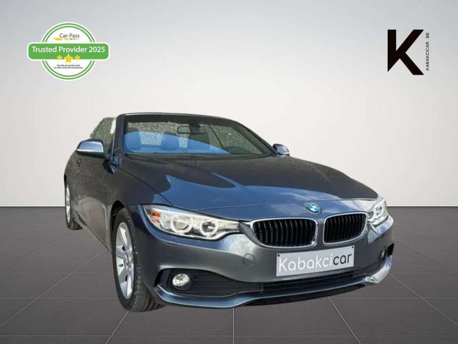 BMW Serie 4 420 d Cabrio -- 14.000 KM--GPS-CRUISE--G Gris M�tallis� de 