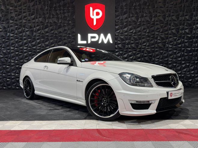 Mercedes Classe C III (W204) 63 AMG Speedshift MCT PACK PE BLANC de 2012