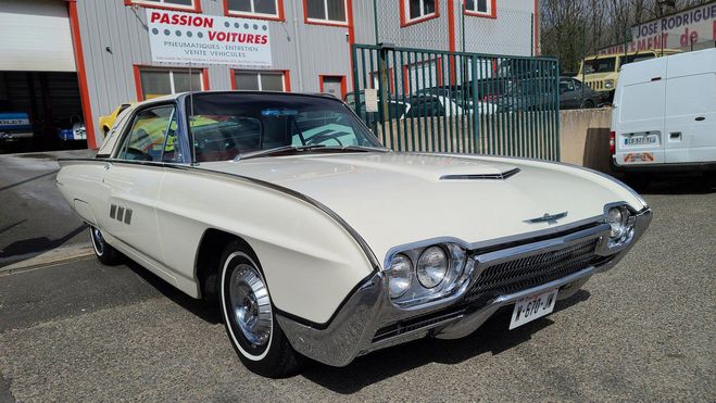 Ford Thunderbird Coup� Landau V8 390 Blanc nacr� de 1963