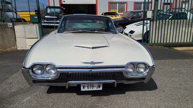 Ford Thunderbird Coup� Landau V8 390 Blanc nacr� de 1963