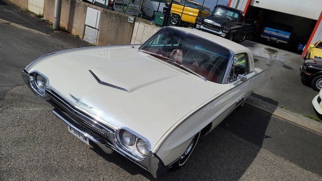 Ford Thunderbird Coup� Landau V8 390 Blanc nacr� de 1963