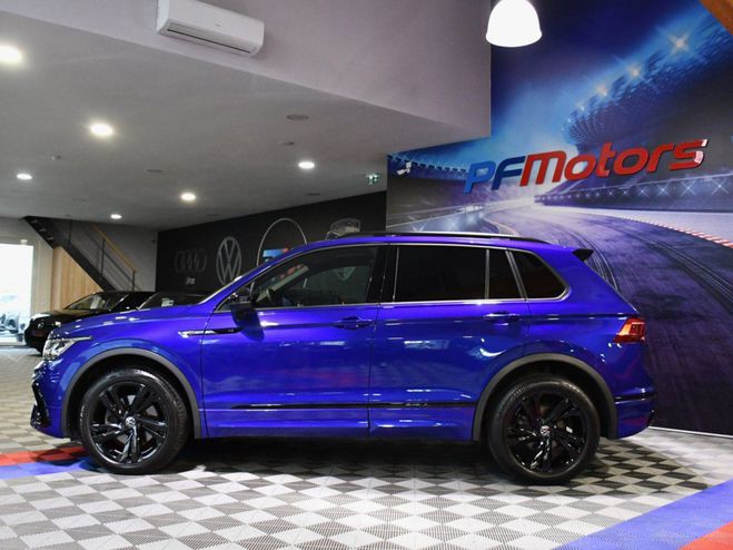 Volkswagen Tiguan Black R-Line 2.0 TDI 200 DSG 4Motion GPS Bleu Lapiz de 2021