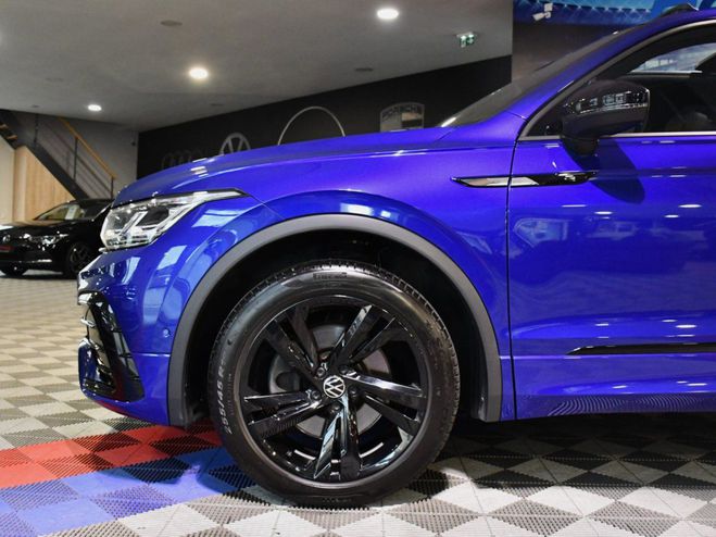 Volkswagen Tiguan Black R-Line 2.0 TDI 200 DSG 4Motion GPS Bleu Lapiz de 2021