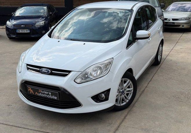 Ford grand C Max 1.0i 125Cv Titanium 5Portes-5Places Clim Blanc de 2013