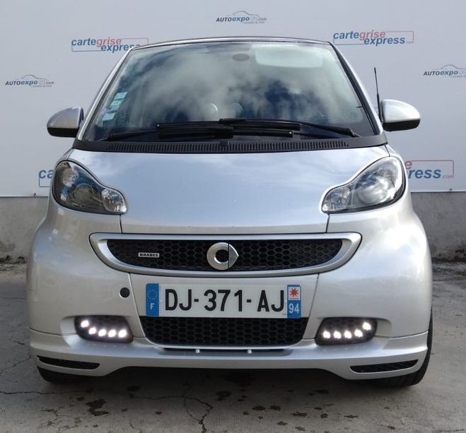 Smart Fortwo COUPE 102CH TURBO BRABUS XCLUSIVE SOFTOU Gris C de 2014