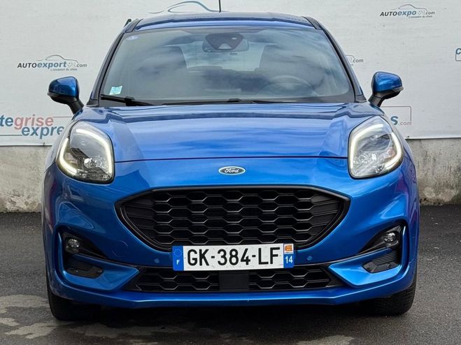 Ford Puma 1.0 FLEXIFUEL 125CH S&S MHEV ST-LINE DES Bleu Fonce de 2022