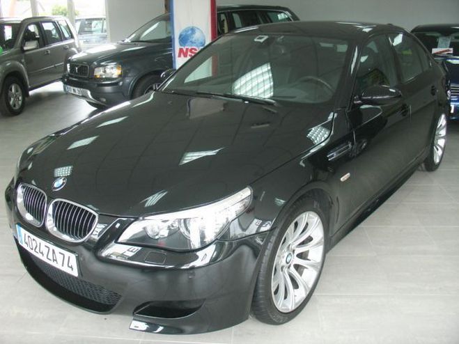 Cliquer pour voir la photo suivante BMW M5 (E60) 507CH Noir de 2007