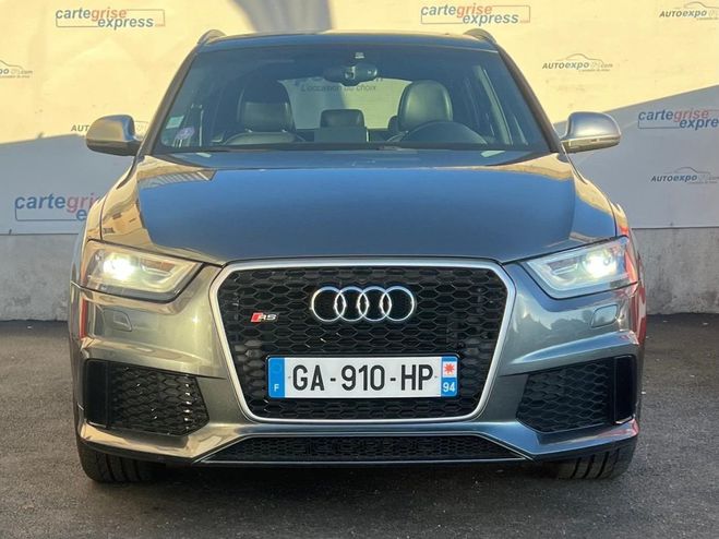 Audi RS Q3 2.5 TFSI 310CH QUATTRO S TRONIC 7 Gris Fonce Metal de 2014