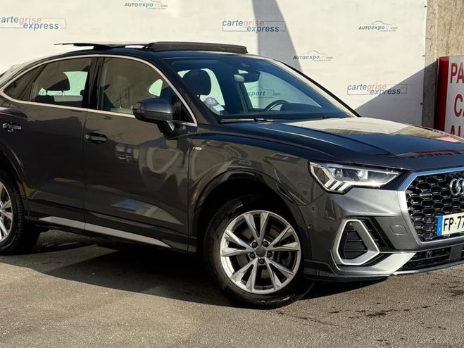 Audi Q3 Sportback 45 TFSI 230CH S LINE QUATTRO S Gris Daytona de 2020