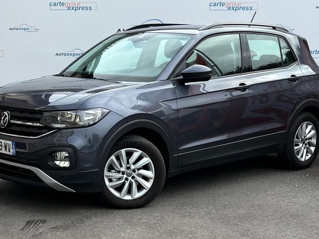 Cliquer pour voir la photo suivante Volkswagen T Cross 1.0 TSI 110CH LOUNGE BUSINESS Gris Fonce Metal de 2023