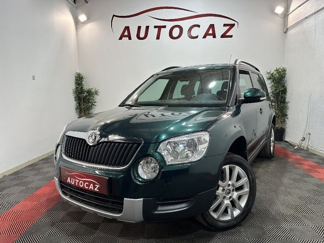 Skoda Yeti 2.0 TDI CR 110 BVM6 4x4 Experience  ATTE Verte de 2010