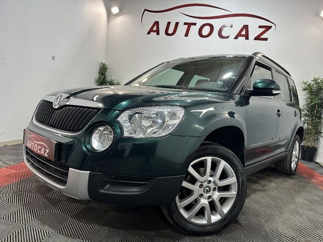 Skoda Yeti 2.0 TDI CR 110 BVM6 4x4 Experience  ATTE Verte de 2010