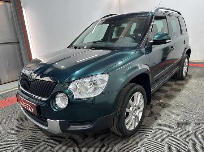 Skoda Yeti 2.0 TDI CR 110 BVM6 4x4 Experience  ATTE Verte de 2010