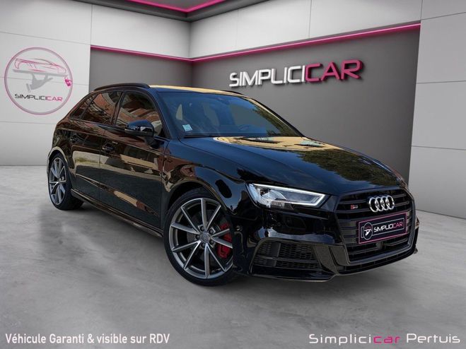 Audi S3 SPORTBACK 2.0 TFSI 310 cv �tat neuf toit Noir de 2018