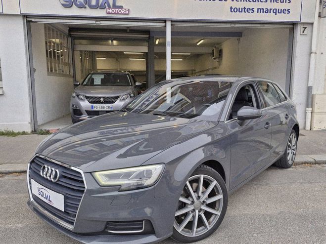Audi A3 Sportback 35 TDI 150ch Design luxe S tro GRIS F de 2018