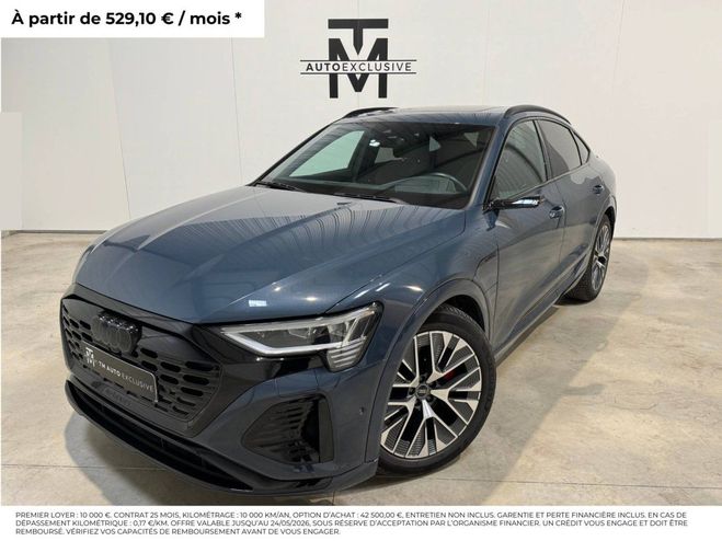 Cliquer pour voir la photo suivante Audi Q8 E-TRON SPORTBACK 55 408 ch 114 kWh Quatt Bleu de 2023